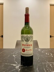 Petrvs Pomerol Grand Vin 2014 Empty Bordeaux Wine Bottle with Cork