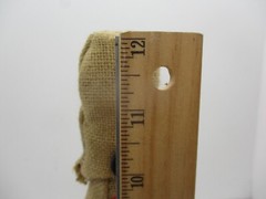 Vintage 1978 Barolo Wine Bottle Wrapped in Burlap Empty