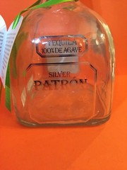 12x Patron Silver Dummy Bottles FULL CASE Liquor Tequila Alcohol Bar Glass