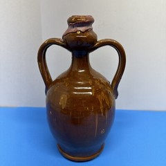 Vintage Jar For Wine Terracotta Popular Amphora Signed Period Xx Century