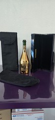 Ace of Spades Gold Armand De Brignac Champagne EMPTY Bottle With Box & Sleeve