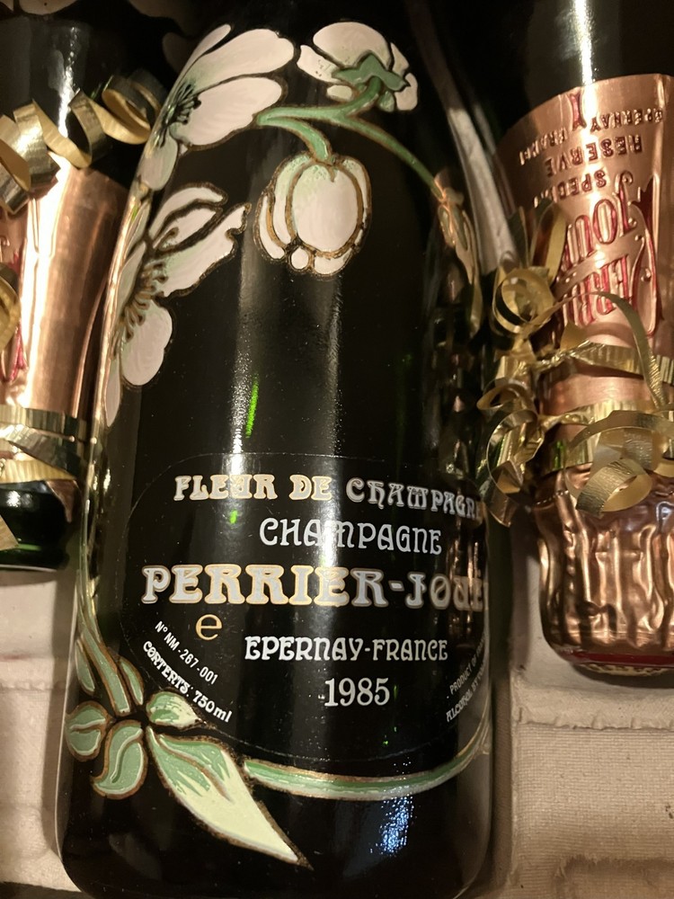 Perrier-Jouet 1985 750ml Fleur De Champagne Case of Empty Bottles