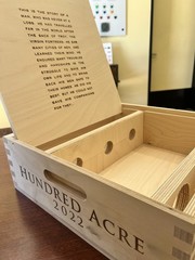 HUNDRED ACRE – DARK ARK – NAPA VALLEY – WOODEN WINE BOX – 2022