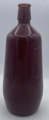 Vintage Lancers J.M. Da Fonseca Portugal 9&Prime; Glass Brown Painted Wine Bottle