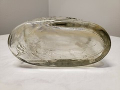 GARRETT’S American Wines Vintage Embossed Clear Glass Bottle 4/5 Quart
