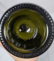 Vintage Dom Perignon Champagne Empty Bottle