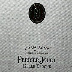 PERRIER-JOUET BELLE EPOQUE CHAMPAGNE GIFT BOX Empty Bottle 2 Flutes Cork 2007
