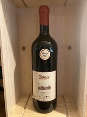 RARE Empty 3 Liter Bottle Of Zanna Illuminatti Montepulciano 1993