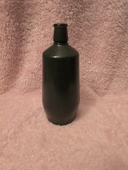 J M da Fonseca Azeitão Portugal Green Glass Wine Bottle Empty Collectible 9&Prime;