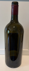 Hall Wines Napa Valley Cabernet Empty Magnum Bottle 1.5L 16.5&Prime; Tall by 5&Prime; diam