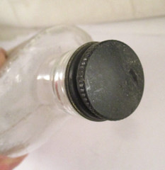 REX BRAND CALIFORNIA WINE SHERRY ONE PINT EMBOSSED GLASS BOTTLE YOUNGSTOWN OH