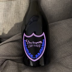 Dom Perignon Rose Champagne Luminous Vintage 2008 EMPTY Bottle NEW