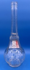 Empty VTG Wine Bottle From France. “Long Live Football 98” Brunet Have De Cayrou