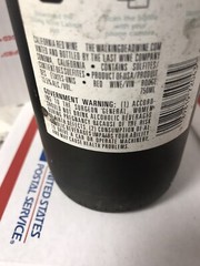 Walking Dead Rick Augmented Reality Wine Bottle Empty 750ml Exclusive 2017 AMC