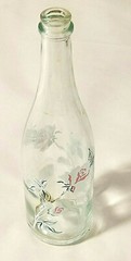 La Rose F. Remy Vin Mousseux Rose Brut: Collector&rsquo;s Painted Bottle – Empty #2