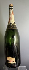 Vintage G.H. Mumm Reims CHAMPAGNE Large 22” EMPTY Bar Back Bottle Sign Display