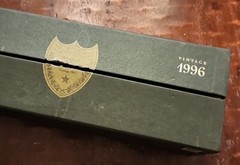 Dom Perignon 1996 Vintage Empty Bottle & Display Box Champagne Wine Moet Chandon