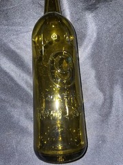 Vintage 40 Years Anniversary 1958-1998 Amber Brown Glass Gallo Wine Bottle