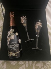 1998 Perrier-Jouët Fleur de Champagne Brut with Original Gift Box & Flutes