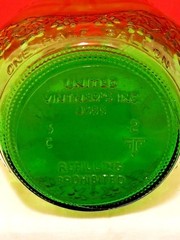 Vtg United Vintner&rsquo;s 4555 Half Gallon Green Glass Bottle Established-Asti-1881
