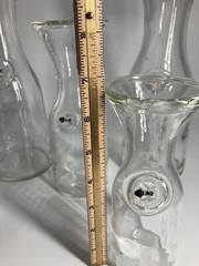 Vintage V.N.C. Wine Water Carafes Set 5 Litro 1/2 Litro 1/4 Litro Gorgeous