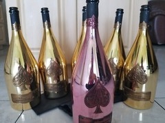 5 Ace Of Spades Brut Champagne 1.5L MAGNUM Gold Bottle (just 5 bottle GOLD)
