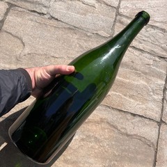 JEROBOAM EXTRA LARGE MAGNUM CHAMPAIGN WINE BRUT BOTTLE 19&Prime;x5&Prime; 3 Liter #1143