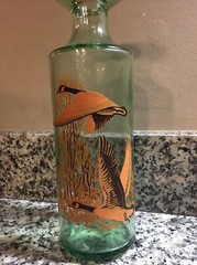 Canada Goose glass wine decanter