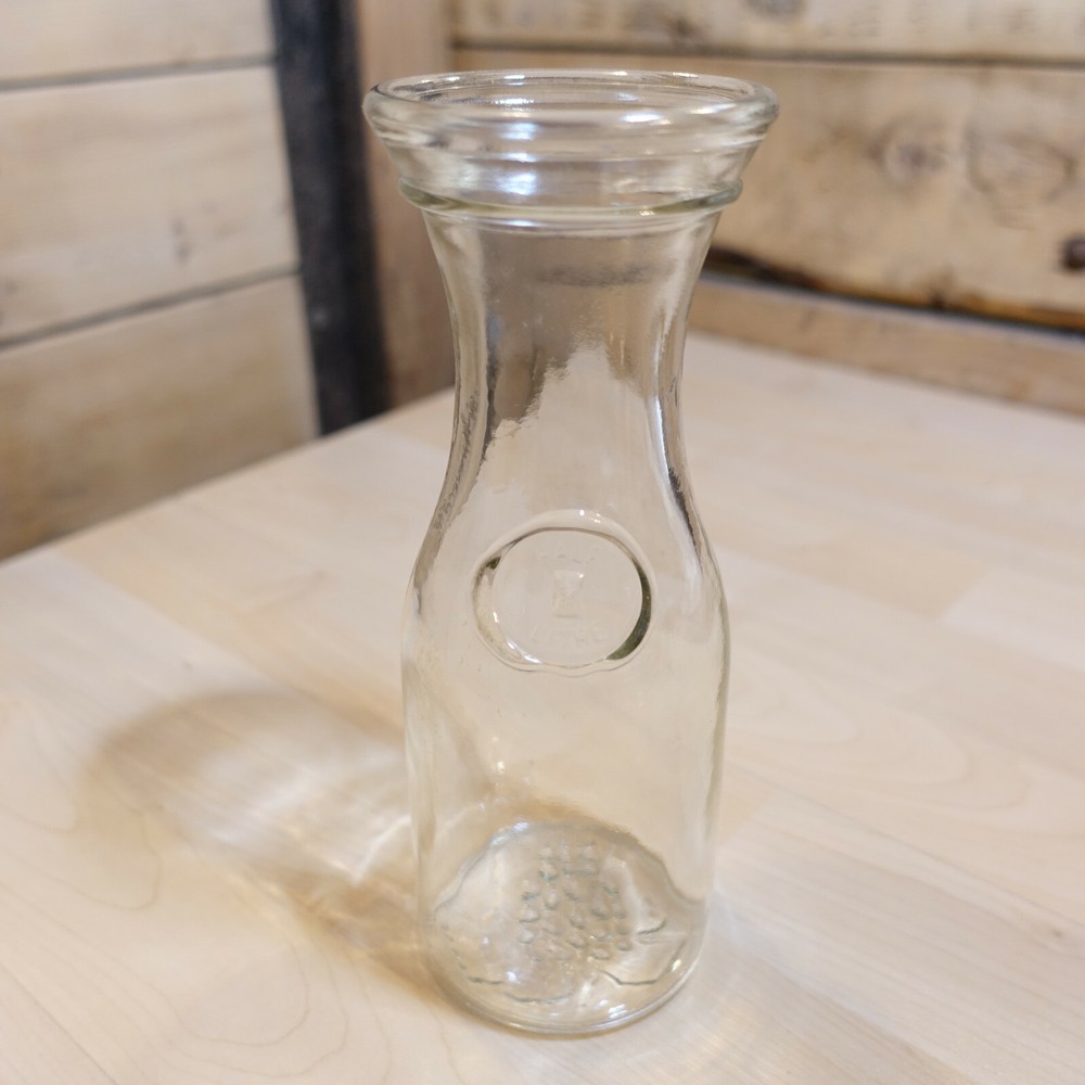 Bottle Decanter Glass Half Litre Liter Libbey of Canada Swanky Barn