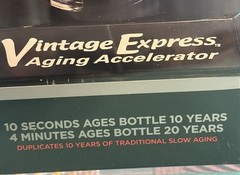 NEW VINTAGE EXPRESS AGING WINE & LIQUOR ACCELERATOR NEW IN Package