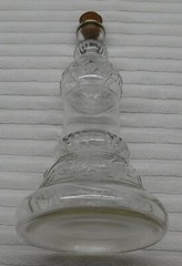 Vintage Tall Glass Decanter Bottle for Wine and Spirits