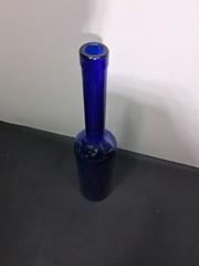 Tomasello Winery Cobalt Blue Wine Bottle Decorative Replacement 12.5&Prime; Tall