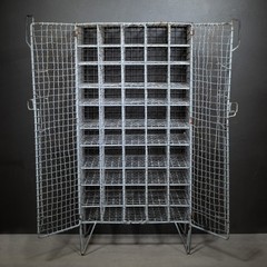 Antique 50 Bottle French Wine Cage c.1930-1940