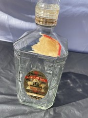Vintage Glass Bottle From Monarch Wine Company circa 1950-1970.