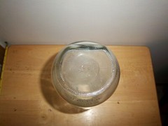 Clear Glass Wine Carafe 10&Prime; Vintage Paul Masson Since 1852, building on front