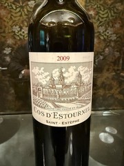 2009 Cos d’Estournel Saint-Estephe Empty Bottle & Cork Rare Bordeaux Display