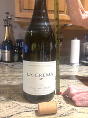 RARE 2022 3 Liter LA CREMA SONOMA PINOT EMPTY WINE BOTTLE & CORK