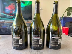 3x Dom Pérignon Millesime Champagne Vintage 2012 1.5L empty bottle