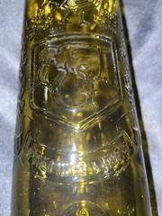 Vintage 40 Years Anniversary 1958-1998 Amber Brown Glass Gallo Wine Bottle