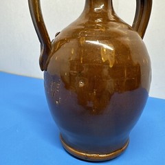 Vintage Jar For Wine Terracotta Popular Amphora Signed Period Xx Century