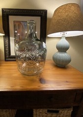 Cabernet Demijohn Carboy Glass Jug Vidrios San Miguel 3 1/2 Gallon