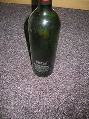 Rare Collectors Edition Silver Oak 2008 Napa Valley Etched Wine Bottle