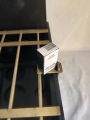 Del Dotto ‘The Beast’ luxury wine presentation box, black w/ gold grille/cage