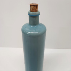 Vintage 1983 Melkmeister Moselbluemchen German 13&Prime; Stoneware Wine Bottle
