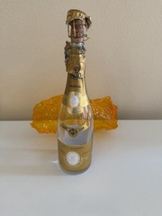 Empty Bottle with Cork and Foil Crystal Louis Roederer 2016
