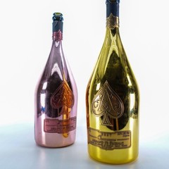 Rare Set Ace Of Spades Magnums 1.5L 1 Brut 1 Rosé Empty Bottles