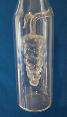 Vtg Collezione Millennio Alexander Society Hand Blown Glass Wine Bottle ,no Lid