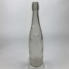 Garrett & Co Virginia Dare American Wine Bottle Clear Glass 1 5/8 Pints No