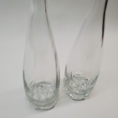 2 Cote Des Roses Empty Wine Bottles Rose Bottom Collectible 13&Prime;