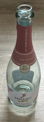 Barefoot Bubbly Pink Moscato – Empty Bottle – Glass – 750ml